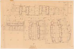 Gartenanlage Brühler Straße (Wohnungen für Belgische Besatzungsangehörige), Köln: Lageplan