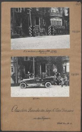 S.M. der Kaiser in Homburg 15.08.1915
