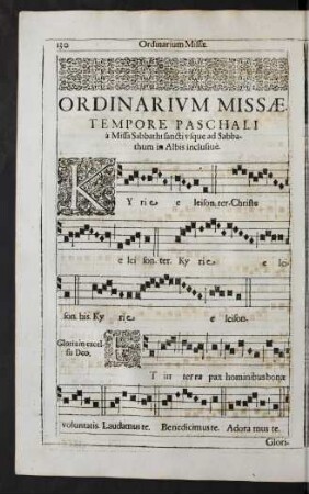 Ordinarium Missae.
