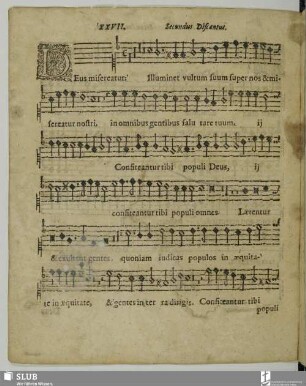 XXVII. Deus misereatur nostri