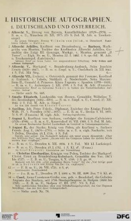 1. Deutschland und Österreich (Nr. 1-285)