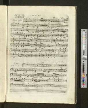 Zweiter Aufzug. Violono [No.14 - No.25]
