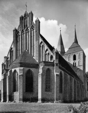 Gransee. Marienkirche, Ansicht von Nordosten