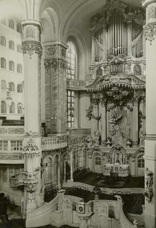 Dresden. Frauenkirche, Altarraum