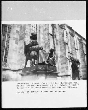 Denkmal für Christoph von Schmid