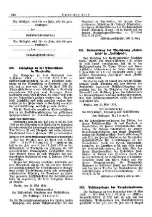 Lehrgänge an der Führerschule in Neustrelitz : [Körperliche Erziehung] ; [Für das Reich] ; [Amtliche Erlasse] ; [Amtlicher Teil]