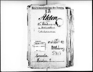 Fremdstämmige Bewegung in Deutschland (Minderheitenblock), insbes. polnische Staatsangehörige: Bd. 1
