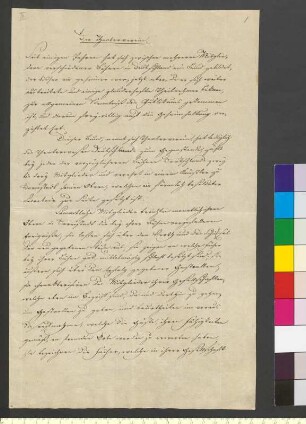 Anonymer Aufsatz "Der Theaterverein" mit der an Intendanturen und Direktionen gerichteten Warnung vor aktiven Mitgliedern dieses Vereins (aus dem "Dramaturgischen Wochenblatt" vom 19. April 1817, Nr. 42).