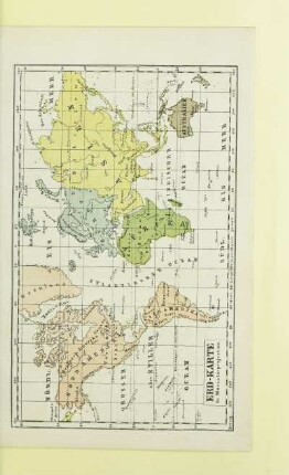 Erd-Karte In Mercatorprojection