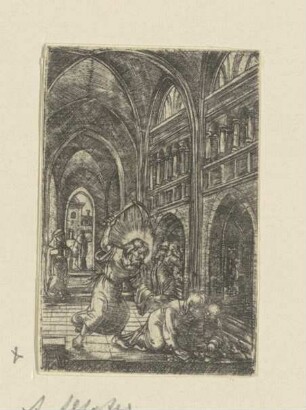Jesus vertreibt die Händler aus dem Tempel