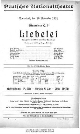 Liebelei