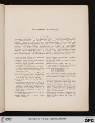 Bibliographisches Register