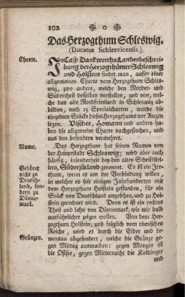 Das Herzogthum Schleswig.
