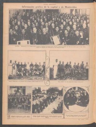 Información gráfica de la capital y de Montevideo [Fotografías]