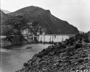 Der Theodore Roosevelt Damm (Transkontinentalexkursion der American Geographical Society durch die USA 1912)