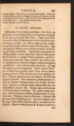 CLXXXVI. Melanippe.