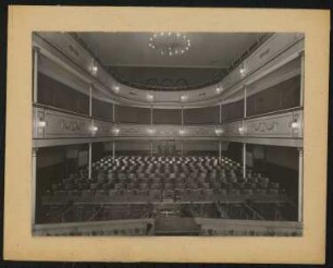 Stadttheater, Schweinfurt: Ansicht Zuschauerraum