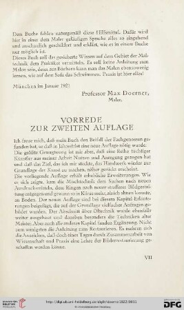 Vorrede zur zweiten Auflage