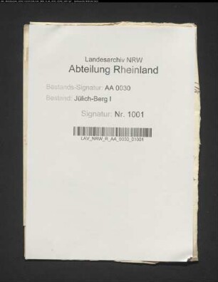 WIESENFELD, Johanniter
