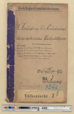 Besatzungskonvention.- Rheinlandabkommen: Bd. 7