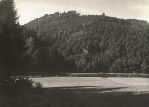 Mittelsächsisches Bergland. Talhang der Zschopau bei Falkenhain, unterhalb Mittweida (jetzt von Stausee Kriebstein überflutet)