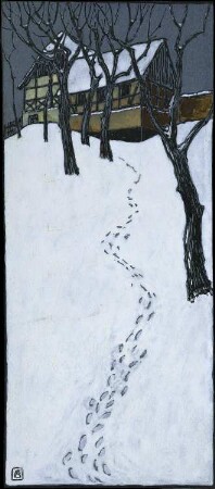 Spuren im Schnee