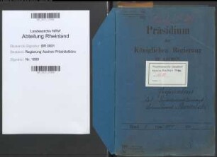 Baranski, Albert Theodor, Reg. und Veterinärrat. (Vorakten der Reg. Stralsund).