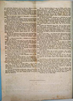 Für die Uebertragung der deutschen Erbkaiserwürde an das österreichische Kaiserhaus : Votum des constitutionell-monarchischen Vereins zu Augsburg ; [Augsburg, den 12. Januar 1849]