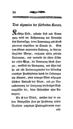 Das algemeine der stärkenden Kurart.