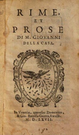 Rime e Prose