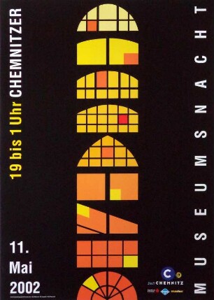 Plakat "Chemnitzer Museumsnacht"