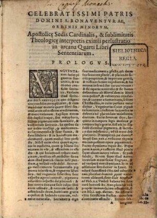 Scriptum in 4 libros Sententiarum Petri Lombardi. 4