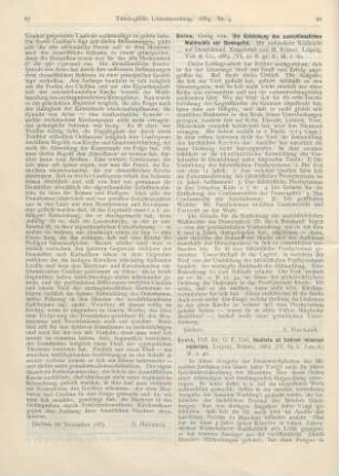88-92 [Rezension] Evers, G. F. Carl, Analecta ad fratrum minorum historiam
