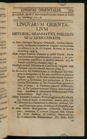 175-188, Linguarum Orientalium