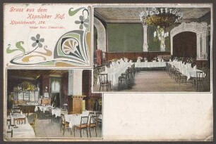 Ansichtskarte "Gruss aus dem Köpnicker Hof", Köpenicker Straße 174