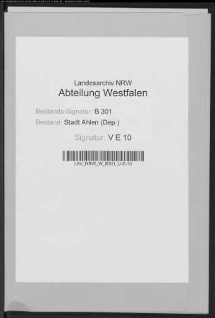 Kroes zu ahlen c(ontr)a ahlen.