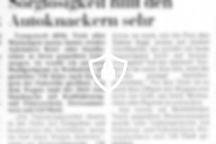 Sorglosigkeit hilft [Name maskiert] sehr
