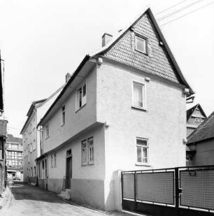 Fachwerkwohnhaus; Nidda, Markt 4
