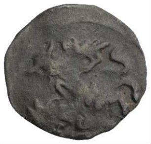 Fundmünze, Denar, um 1320