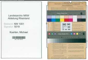 Entnazifizierung Michael Kuerten, geb. 22.01.1886 (Dachdeckermeister)