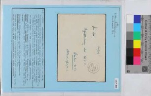 Privat-Feldpostbrief, Schiffsname/Landeinheit: U 29, 2. U-Flottille, Feldpostnr. 10220; Frankatur, Mi.-Nr.: [Keine]; Poststempel: d 31.10.39; Nebenstempel: [Keine]