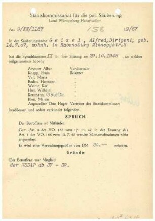 Geisel, Alfred