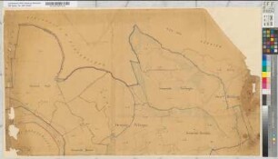 Oberhetter Deichschau [Gemeinden Praest, Bienen, Millingen, Vehlingen, Heelden, Isselburg. In 3 Blättern].Reg. Düsseldorf Tit. H Pos. 1 Nr. 22c Schrank D Fach 8; No. 5 2tes Blatt