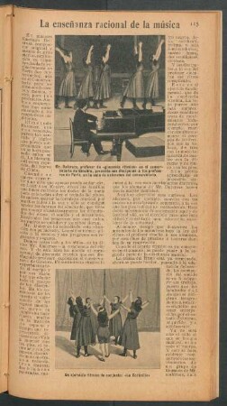 La enseñanza racional de la música