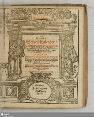 1639: Tag-Büchlein oder alter und newer Schreib-Kalender : auffs Jahr nach Christi Geburt ...
