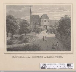 Kapelle an der Brücke in Esslingen