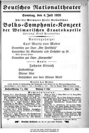 Volks-Symphonie-Konzert