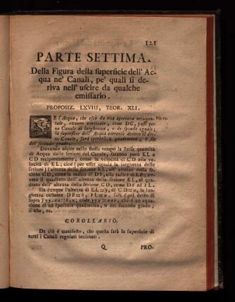 Parte Settima.