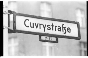 Kleinbildnegativ: Cuvrystraße, 1980