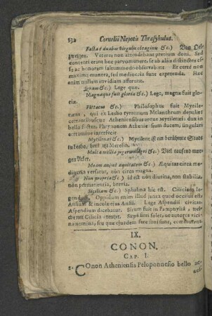IX. Conon